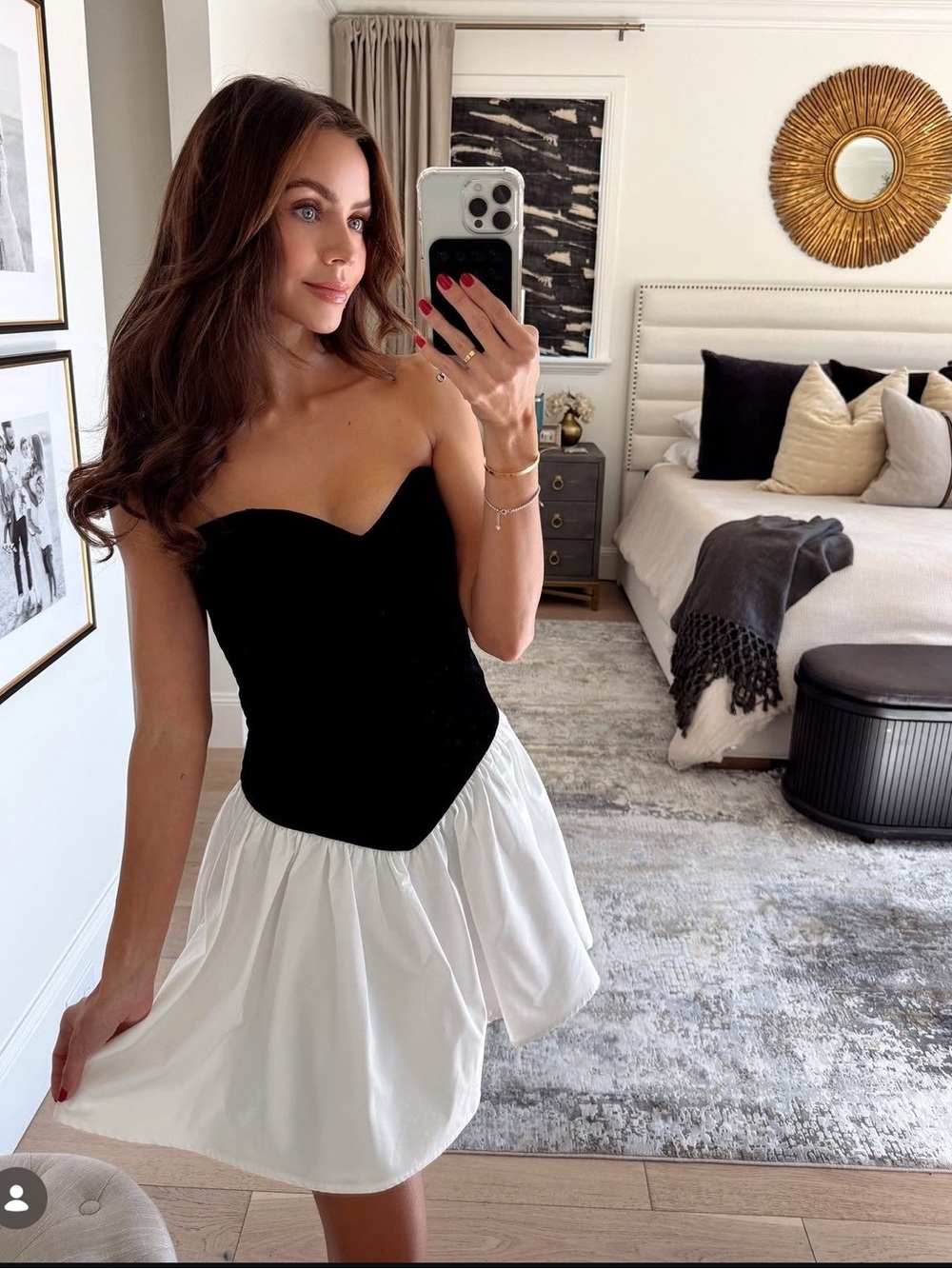 NWOT vici black velvet drop waist sweetheart neckline mini dress